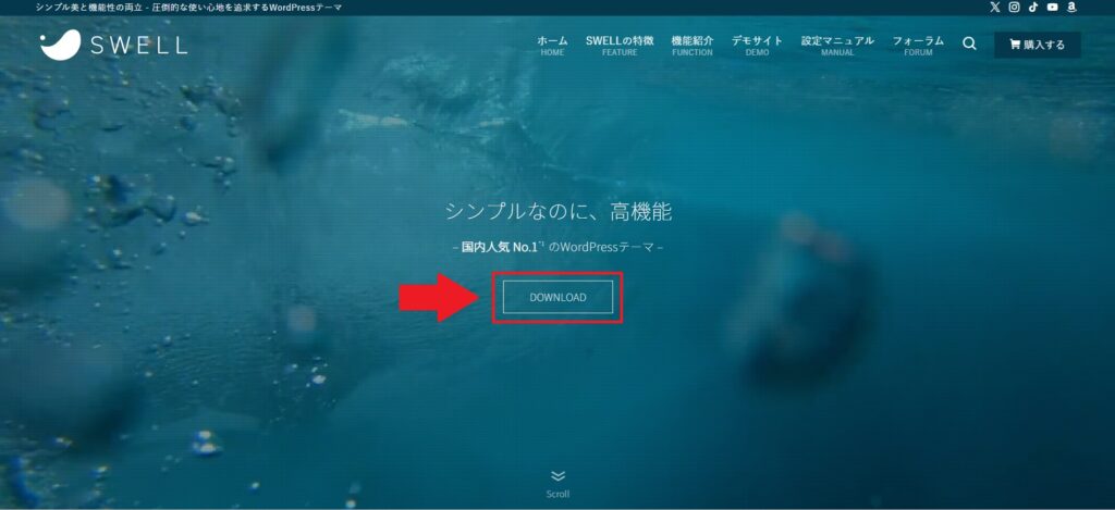 SWELLの公式サイト